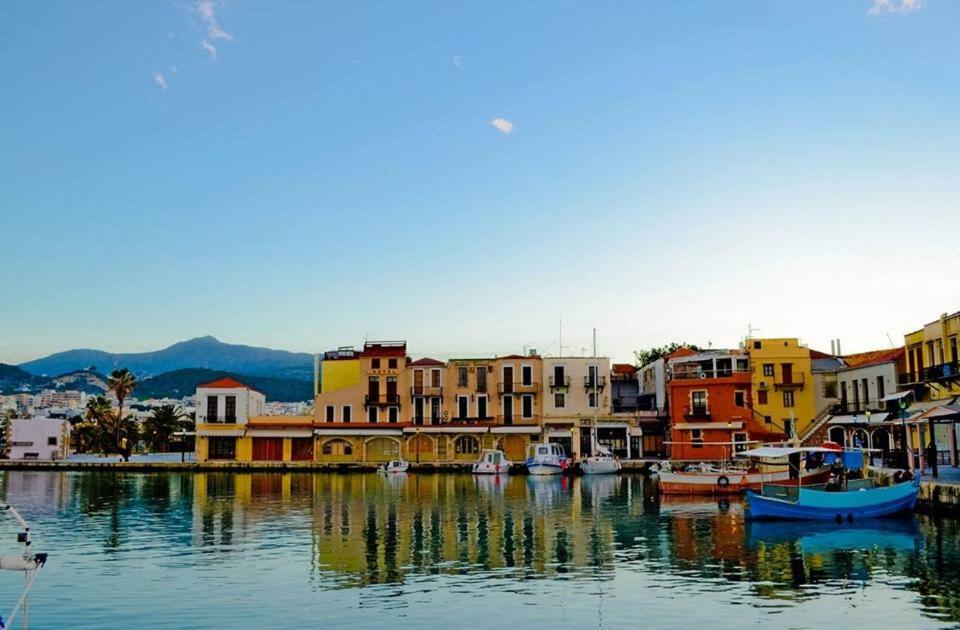 Sea View Cozy Studio Near Center Of Rethymno Town المظهر الخارجي الصورة