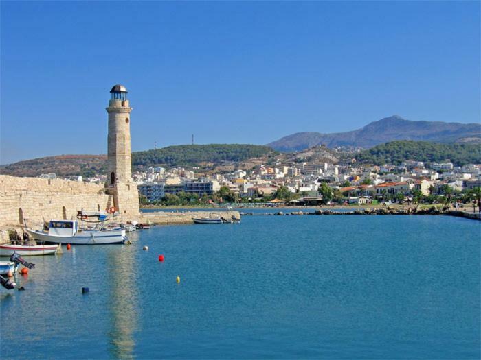 Sea View Cozy Studio Near Center Of Rethymno Town المظهر الخارجي الصورة