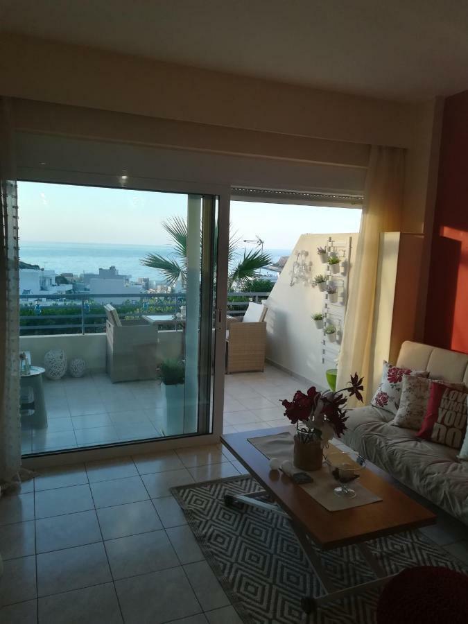 Sea View Cozy Studio Near Center Of Rethymno Town المظهر الخارجي الصورة
